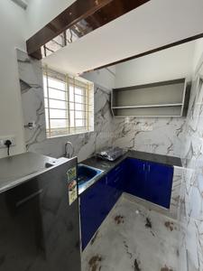 Kitchen Image of 710 Sq.ft 1 BHK Apartment / Flat for rent in Koramangala Bengaluru for Rs. 28499