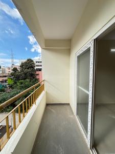 Balcony Image of 700 Sq.ft 1 BHK Apartment / Flat for rent in Indira Nagar Bengaluru for Rs. 30000