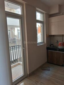 Kitchen Image of 1200 Sq.ft 2 BHK Builder Floor for rent in Wave Floors, Wave City Ghaziabad for Rs. 22000