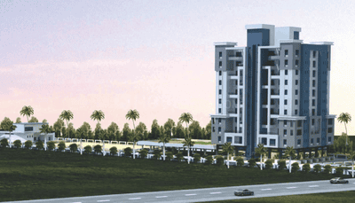 Image of 1180 Sq.ft 2 BHK Apartment / Flat for sale in Akshar Altorios, Hadapsar, Pune for Rs. 9500000