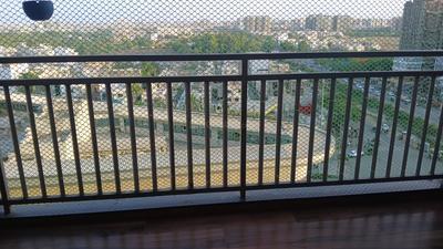 Living Room Image of 1300 Sq.ft 2 BHK Apartment / Flat for rent in Janki The Centrum, Dahin Nagar Surat for Rs. 18000