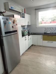 Kitchen Image of 500 Sq.ft 1 RK Independent House for rent in Sector 49 Noida for Rs. 22000