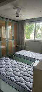 Bedroom Image of 500 Sq.ft 1 BHK Studio for rent in Cox Town Bengaluru for Rs. 45000