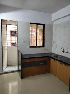 Kitchen Image of 1180 Sq.ft 2 BHK Apartment / Flat for rent in Ramaa Residency, Jahangirabad Surat for Rs. 18000