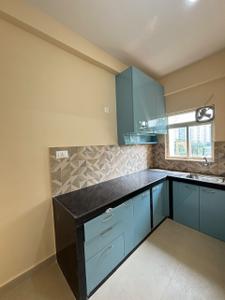Kitchen Image of 1010 Sq.ft 2 BHK Builder Floor for rent in Rajarhat Kolkata for Rs. 20000