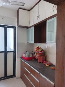 Kitchen Image of 914 Sq.ft 2 BHK Apartment / Flat for rent in Laabham Residency, Pipliyahana Indore for Rs. 22000