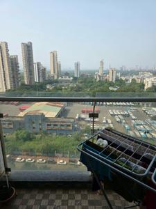 Balcony Image of 1260 Sq.ft 2 BHK Apartment / Flat for sale in Bhagwati Eleganza, Ghansoli Navi Mumbai for Rs. 23000000