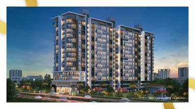Image of 900 Sq.ft 2 BHK Apartment / Flat for sale in Vishal Eastern Front, Mundhwa, Pune for Rs. 9900000