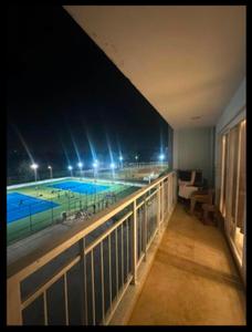 Balcony Image of 1680 Sq.ft 3 BHK Apartment / Flat for rent in SJR Blue Waters, Parappana Agrahara Bengaluru for Rs. 65000