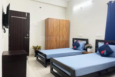 Bedroom Image of 300 Sq.ft 1 RK Apartment / Flat for rent in Financial District Hyderabad for Rs. 16000