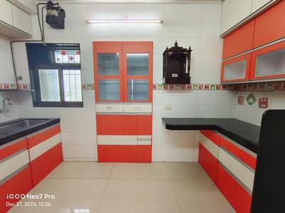 Kitchen Image of 950 Sq.ft 2.5 BHK Apartment / Flat for rent in Dosti Vihar, Thane West Thane for Rs. 51000