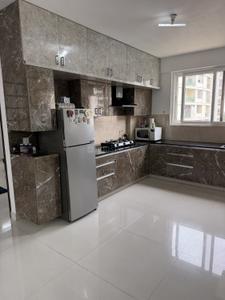 Kitchen Image of 1600 Sq.ft 3 BHK Apartment / Flat for rent in Klassik Landmark, KPC Layout Bengaluru for Rs. 65000