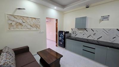 Kitchen Image of 550 Sq.ft 1 BHK Apartment / Flat for rent in Jagatpura Jaipur for Rs. 19000