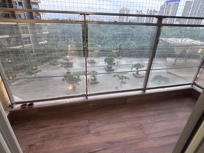 Balcony Image of 600 Sq.ft 1 BHK Apartment / Flat for rent in Amanora Adreno Towers, Hadapsar Pune for Rs. 30000