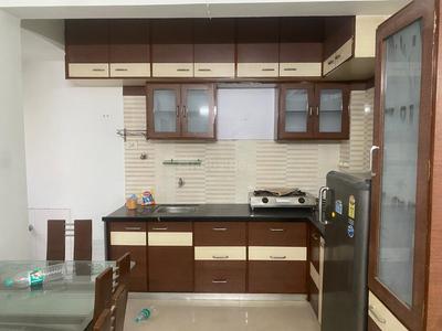 Kitchen Image of 1800 Sq.ft 2 BHK Apartment / Flat for rent in Paldi Ahmedabad for Rs. 25500