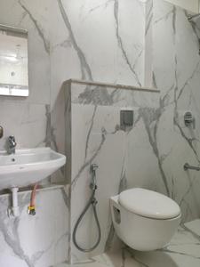Bedroom Three Image of 800 Sq.ft 3 BHK Apartment / Flat for rent in Swastik Platinum, Vikhroli East Mumbai for Rs. 70000