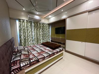 Bedroom Image of 650 Sq.ft 1 BHK Apartment / Flat for rent in Goel Ganga Fernhill, Undri Pune for Rs. 16000