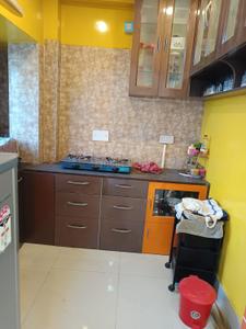 Kitchen Image of 1100 Sq.ft 3 BHK Apartment / Flat for rent in Kalyani Nadia for Rs. 18000