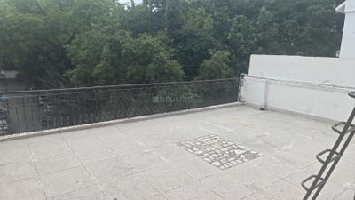 Terrace Image of 1500 Sq.ft 1 BHK Builder Floor for rent in Greater Kailash II New Delhi for Rs. 40000