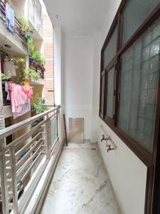 Balcony Image of 850 Sq.ft 2 BHK Builder Floor for sale in Govindpuri New Delhi for Rs. 5800000