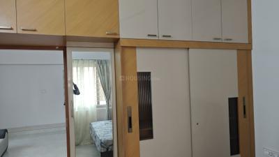 Bedroom Image of 700 Sq.ft 1 BHK Apartment / Flat for rent in New Tippasandra Bengaluru for Rs. 37000