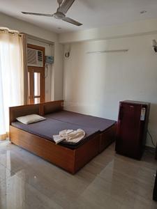 Bedroom Image of 570 Sq.ft 1 RK Builder Floor for rent in Sector 46 Gurgaon for Rs. 19000