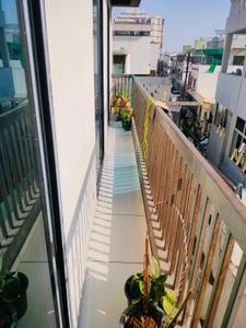 Balcony Image of 700 Sq.ft 2 BHK Apartment / Flat for sale in Makarpura Vadodara for Rs. 3200000