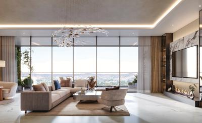 Hall Image of 2319 Sq.ft 3 BHK Apartment / Flat for sale in Radiance Platinum, Koramangala Bengaluru for Rs. 37600000