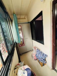 Balcony Image of 650 Sq.ft 1 BHK Apartment / Flat for rent in Kothrud Pune for Rs. 22000