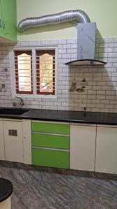 Kitchen Image of 600 Sq.ft 1 BHK Independent House for rent in Horamavu Bengaluru for Rs. 16000