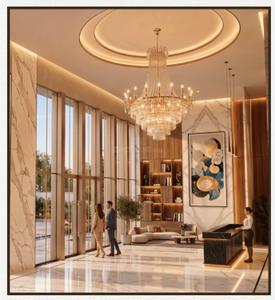 Hall Image of 501 Sq.ft 1 BHK Apartment / Flat for sale in Chintamani Plus Art, Lower Parel Mumbai for Rs. 22000000