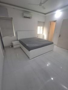 Bedroom Image of 1100 Sq.ft 2 BHK Builder Floor for rent in Hauz Khas New Delhi for Rs. 90000