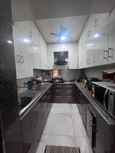 Kitchen Image of 1500 Sq.ft 3 BHK Apartment / Flat for sale in Rajendra Nagar Ghaziabad for Rs. 9500000