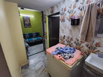 Bedroom Image of 520 Sq.ft 2 BHK Builder Floor for rent in Sector 17 Rohini New Delhi for Rs. 25000