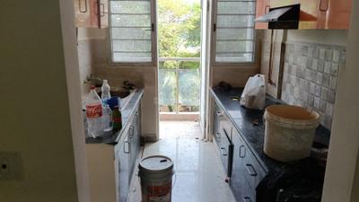 Kitchen Image of 1350 Sq.ft 2 BHK Apartment / Flat for rent in R G Euphoria, Vrindavan Yojana Lucknow for Rs. 17000