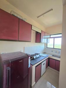 Kitchen Image of 710 Sq.ft 2 BHK Apartment / Flat for rent in Shwas Tetracore 22, Aduvathuruthu Aluva for Rs. 15000