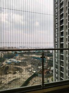 Bedroom Three Image of 1078 Sq.ft 3 BHK Apartment / Flat for rent in Runwal The Central Park Phase 2, Chinchwad Pune for Rs. 70001