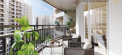 Balcony Image of 1761 Sq.ft 3 BHK Apartment / Flat for sale in Jashn Elevate Phase 1, Sushant Golf City Lucknow for Rs. 17900000