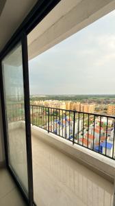 Balcony Image of 939 Sq.ft 3 BHK Apartment / Flat for rent in Gems City, Joka Kolkata for Rs. 20000