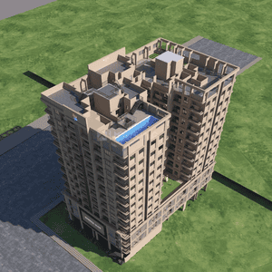 Image of 900 Sq.ft 2 BHK Apartment / Flat for sale in Sky View, Ambernath West, Ambernath for Rs. 4350000