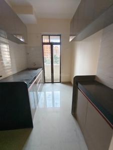 Kitchen Image of 510 Sq.ft 1 BHK Apartment / Flat for rent in Kasarvadavali Thane for Rs. 18500