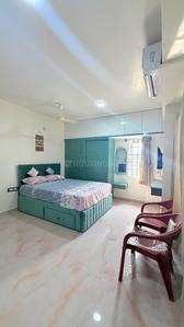 Bedroom Image of 650 Sq.ft 1 RK Apartment / Flat for rent in Thanisandra Bengaluru for Rs. 22000