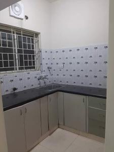 Kitchen Image of 600 Sq.ft 1 BHK Apartment / Flat for rent in New Tippasandra Bengaluru for Rs. 23000