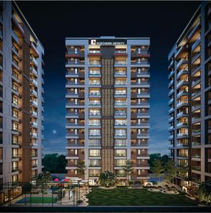 Image of 1336 Sq.ft 2 BHK Apartment / Flat for sale in Northern Infinity, Adajan Gam, Surat for Rs. 6200000