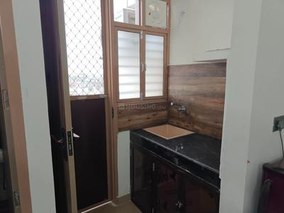 Kitchen Image of 355 Sq.ft 1 RK Apartment / Flat for rent in Sector 44 Noida for Rs. 17000