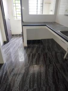 Kitchen Image of 639 Sq.ft 1 BHK Apartment / Flat for rent in Aavaasa Aavaasas Ramalaya, Velachery Chennai for Rs. 18000