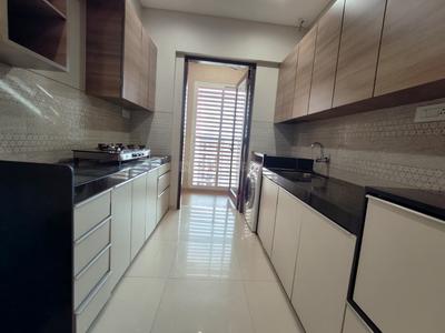 Kitchen Image of 1885 Sq.ft 3 BHK Apartment / Flat for rent in Lodha Belmondo, Gahunje Pune for Rs. 90000
