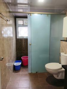 Common Bathroom Image of 2100 Sq.ft 4 BHK Apartment / Flat for rent in Prestige Jindal City, Anchepalya Bengaluru for Rs. 58000