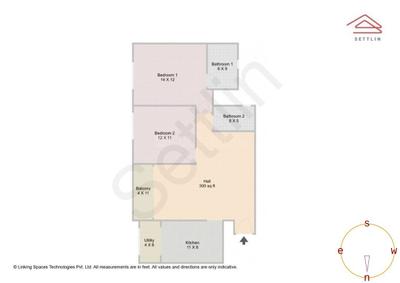 Image of 1280 Sq.ft 2 BHK Apartment / Flat for sale in Purva Atmosphere by Puravankara Limited, Thanisandra, Bengaluru for Rs. 29000000