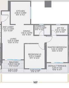 Image of 2273 Sq.ft 4 BHK Apartment / Flat for sale in Tayal K Pune Bavdhan, Bavdhan, Pune for Rs. 21000000